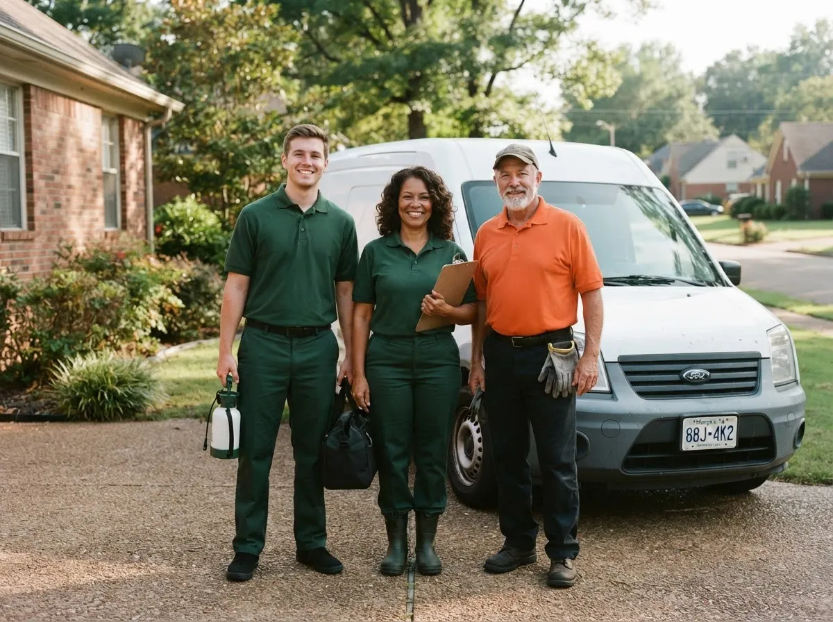The BugBlocker Pest Control team, pest control service in Memphis, TN